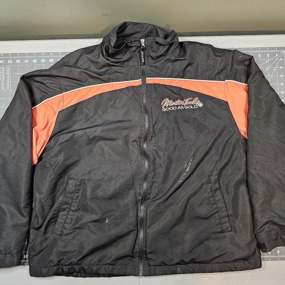 Matco Tools Jacket Mens XL Full Zip Windbreaker Biker Mechanic Streetwear Work - Picture 1 of 16
